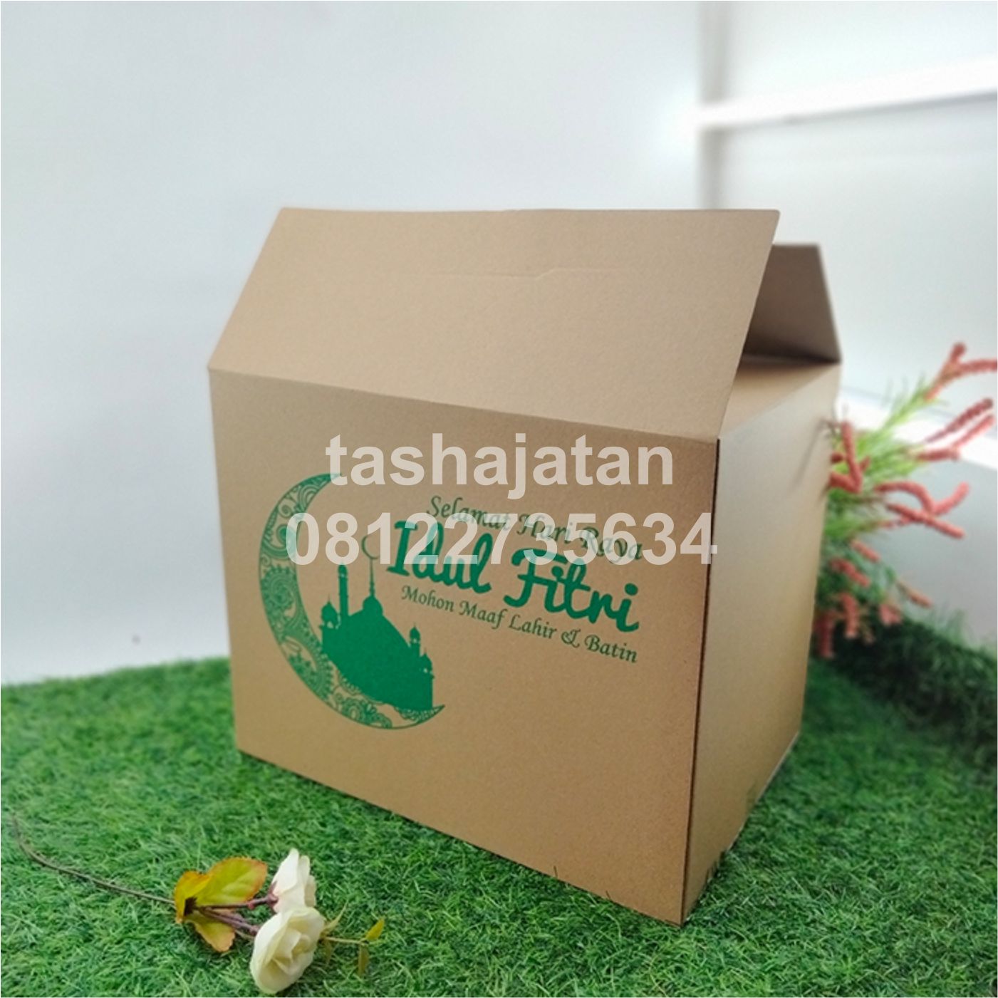 Kardus Idul Fitri Tebal Parcel Lebaran Kardus Bflute 32 x 19 x 24 Kardus Idul Fitri Kecil