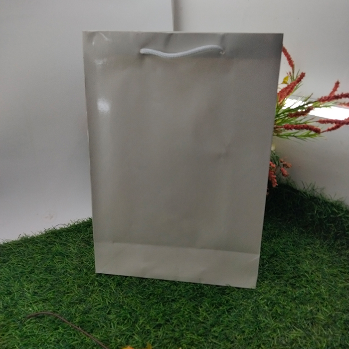 Tas Kertas Ivori Laminasi Licin Belanja Hadiah Kado Polos Tanpa Motif Tas Polos Laminasi A